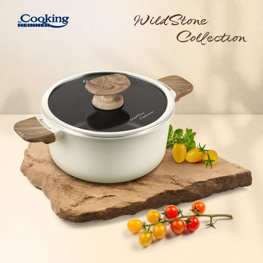 Heinner CRATITA+CAPAC 20x9.5CM,2.5 L, WILD STONE
