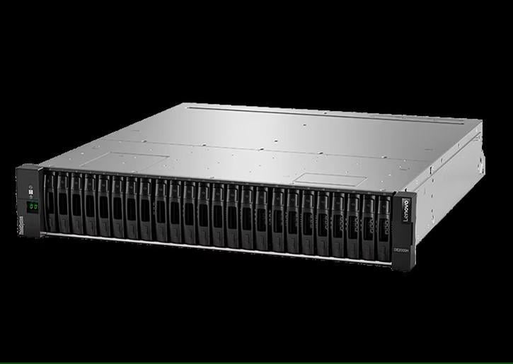 Lenovo ThinkSystem DE2000H (Lenovo ThinkSystem DE2000H (16GB Cache) HICless Hybrid Flash Array 2U24 Sff V2)