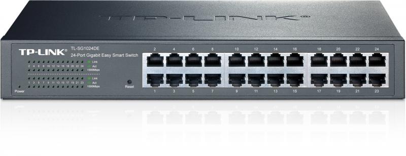 TP-Link TPL SW 24P-GB EASY-SMART RM
