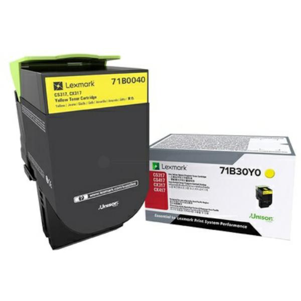 Lexmark 73B0040 Yellow Toner (Toner Lexmark 73B0040)