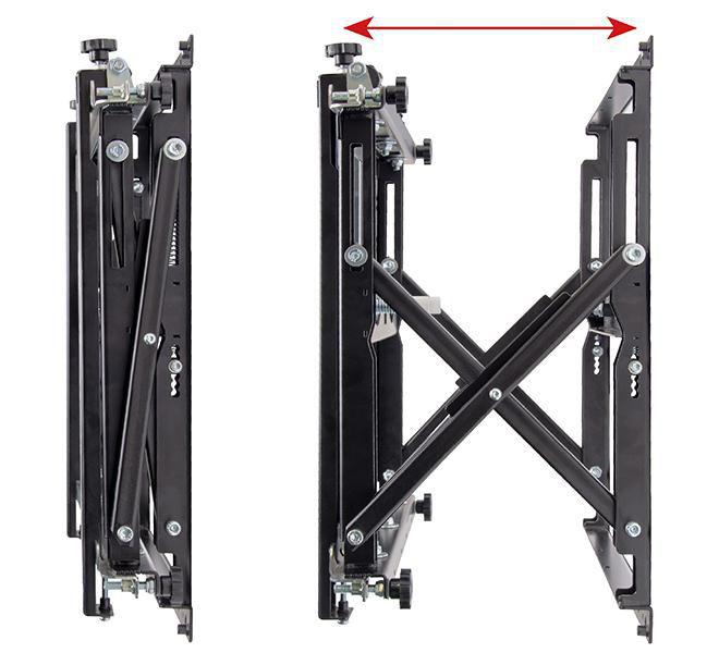Suport per. pop-out B-Tech 42-120" 125kg