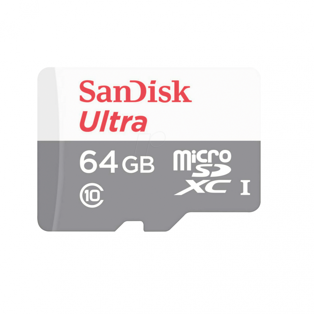 SanDisk MICROSD 64GB CL10 SDSQUNR-064G-GN6TA