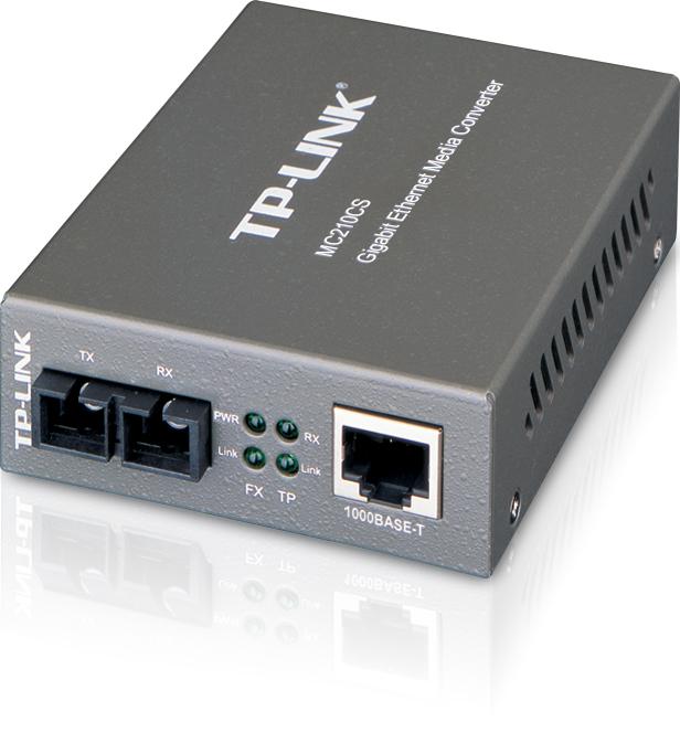 RESIGILAT | "Omada 10/100/1000 Mbps RJ45 to 1000 Mbps Single-Mode SC Fiber Converter PORT: 1× Gigabit SC Port, 1× Gigabit RJ45 Port (Auto MDI/MDIX) SPEC: Full-duplex, Up to 15 km, Chassis TL-MC1400 Rack-mountable" TP-LINK