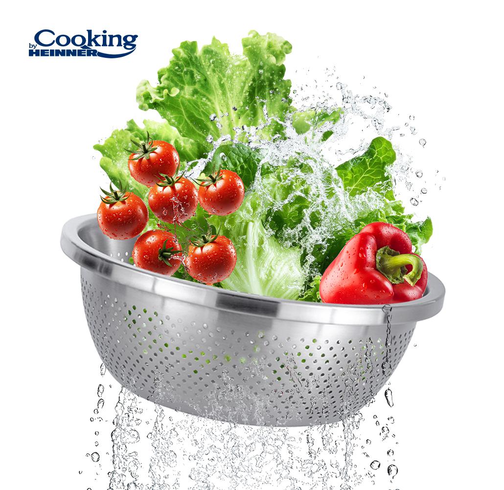 Heinner STRECURATOARE INOX 28 CM, ADA