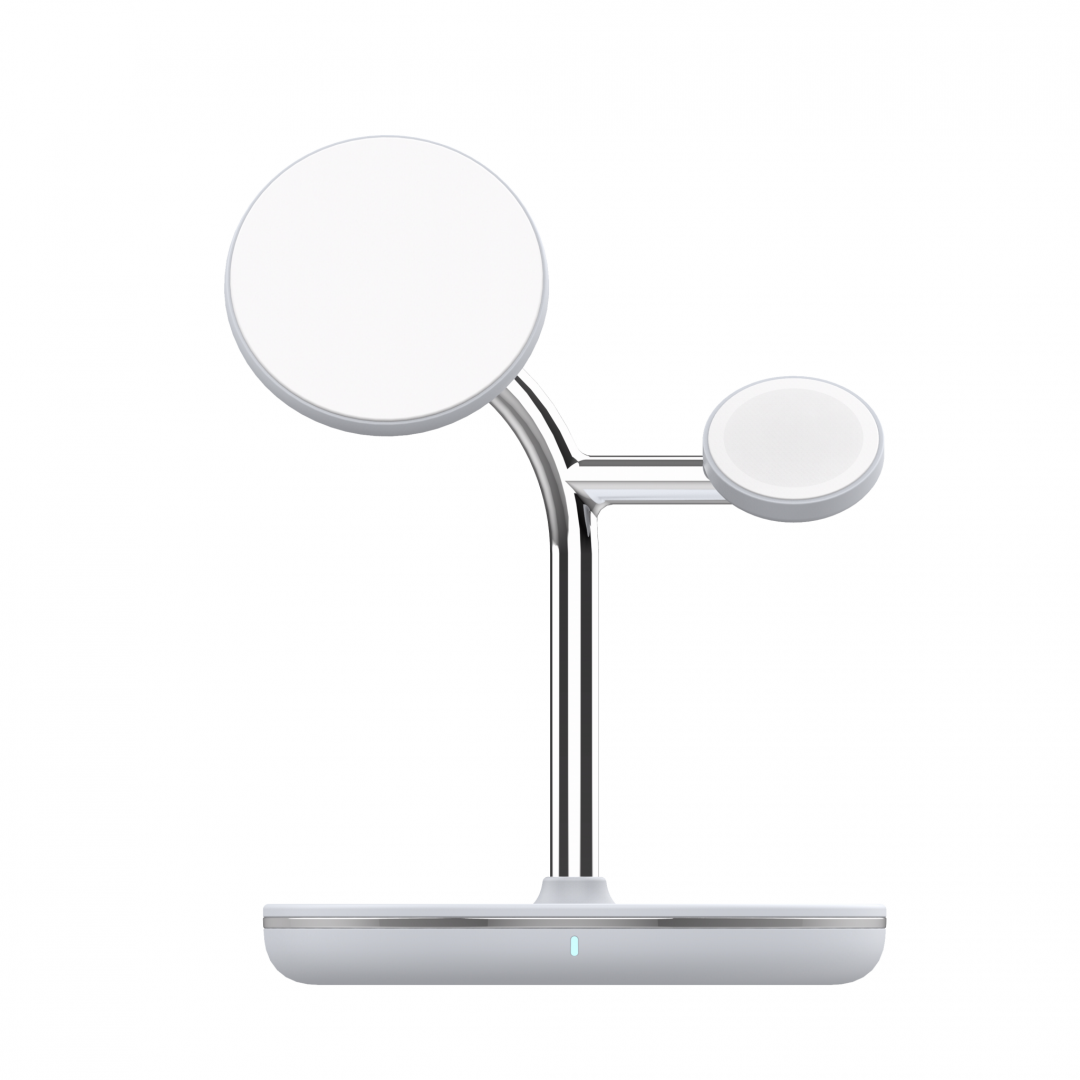 Incarcator wireless Tellur 3-in-1 15W (Incarcator wireless birou Tellur)