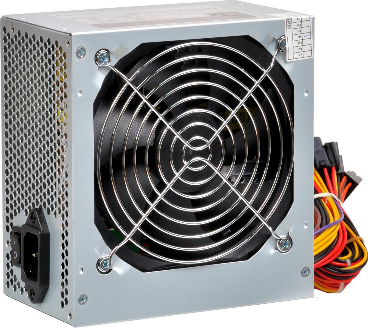 Sursa Spacer ATX 500, 250W for 500 Desktop PC, fan 120mm, Switch ON/OFF „SPS-ATX-500-V12”