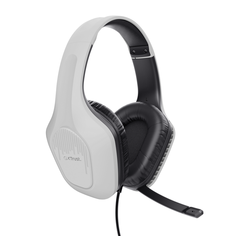 Casti Trust GXT415W Zirox. alb