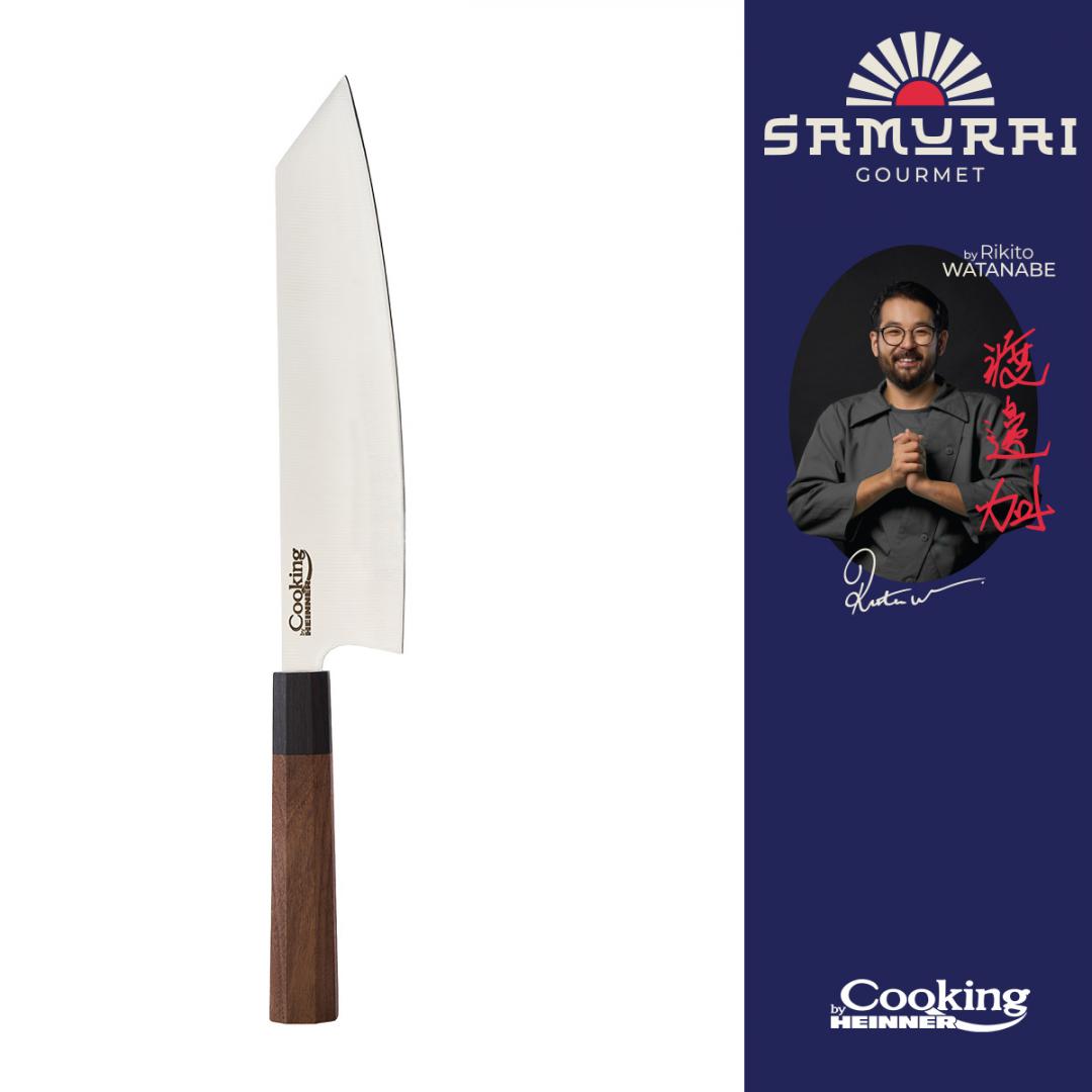 CUTIT GYUTO 23 CM, RIKITO WATANABE, SAMURAI GOURMET, COOKING BY HEINNER