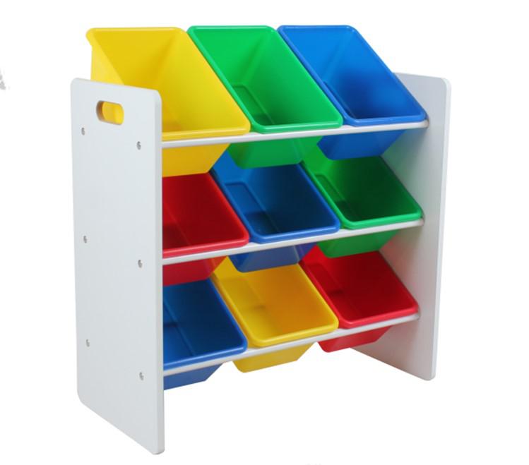 Raft cu 9 cosuri multicolore, U-Grow