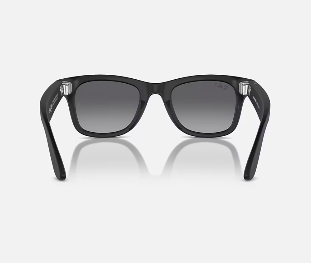 RayBan Meta Wayfare L MB/Polar Grad Gr (Ray-Ban Meta Wayfarer AI Glasses Matte Black/Polar Gradient Graphite (Large))