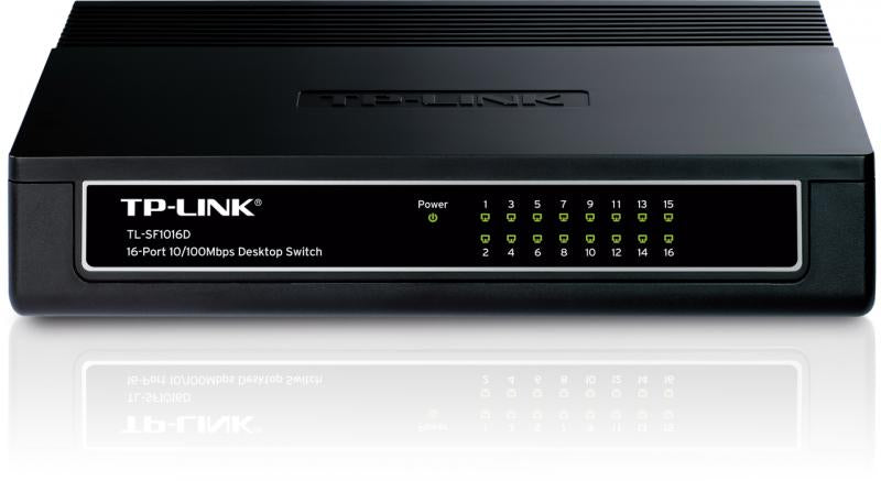 TP-Link TPL SW 16P-FE UNMNGD DESK
