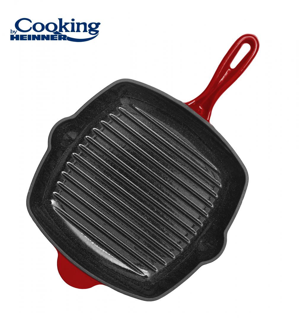 Heinner TIGAIE GRILL FONTA 26.5X4.5 CM, RED LINE