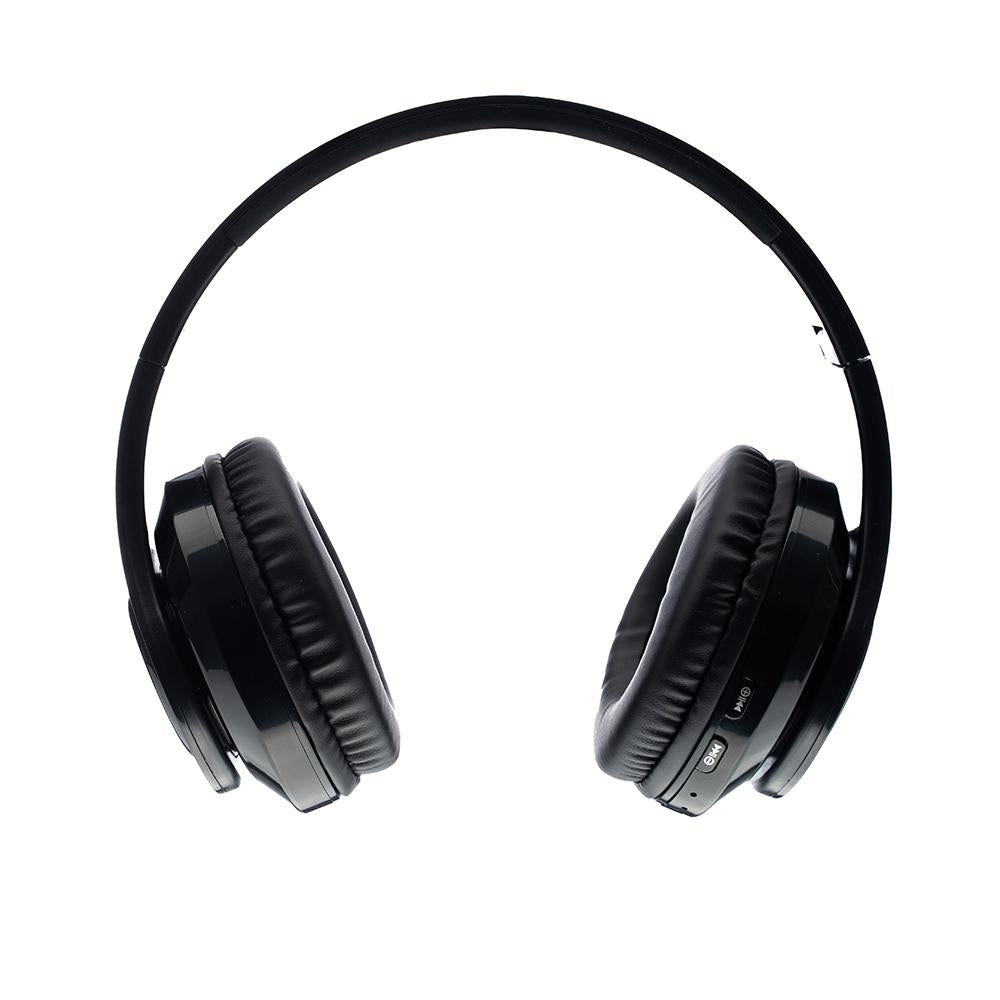 Casti cu micr. Spacer, wireless, negru