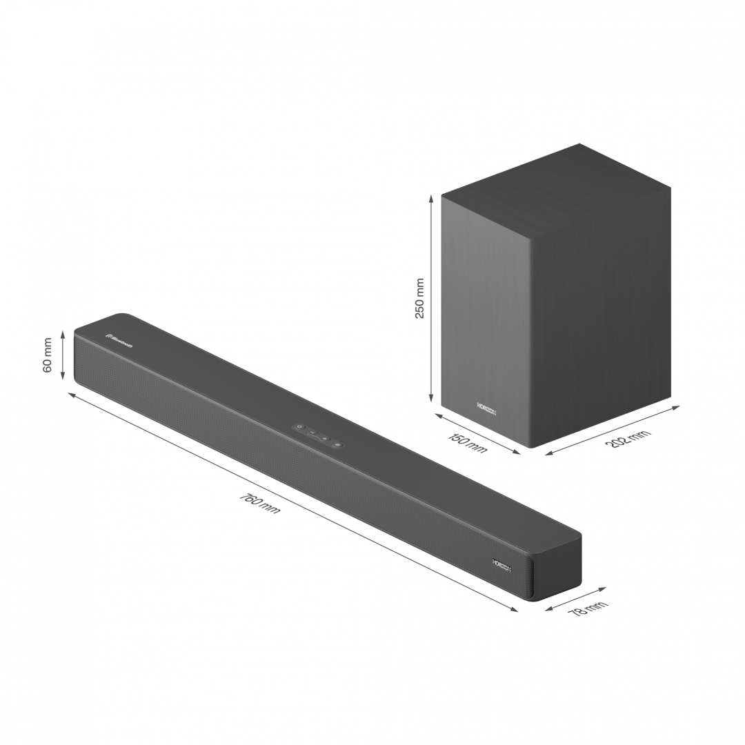 SOUNDBAR 110W HORIZON SYS_2.1 HAV-S2630W