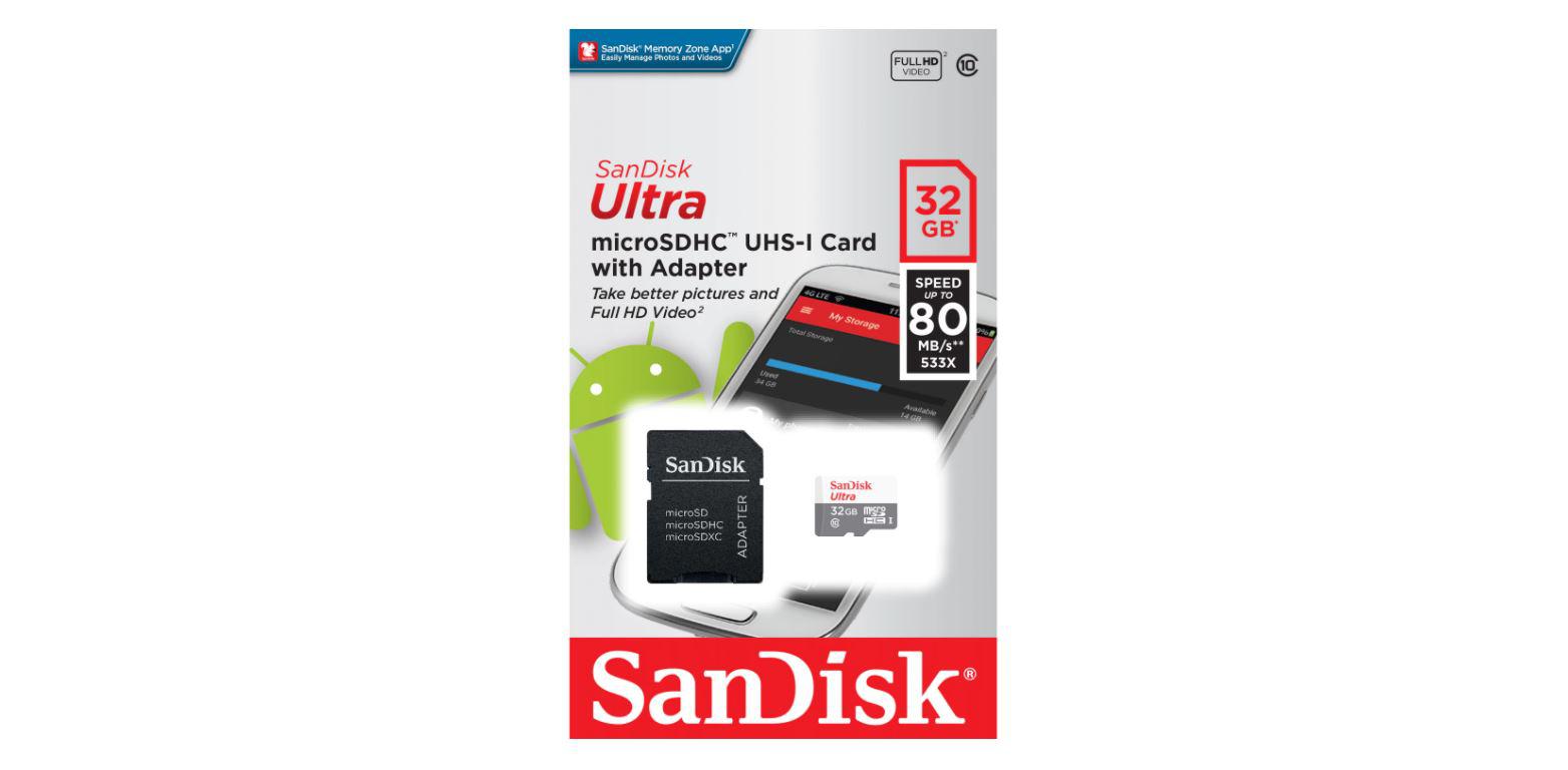SanDisk MICROSDHC 32GB CL10 SDSQUNR-032G-GN3MA