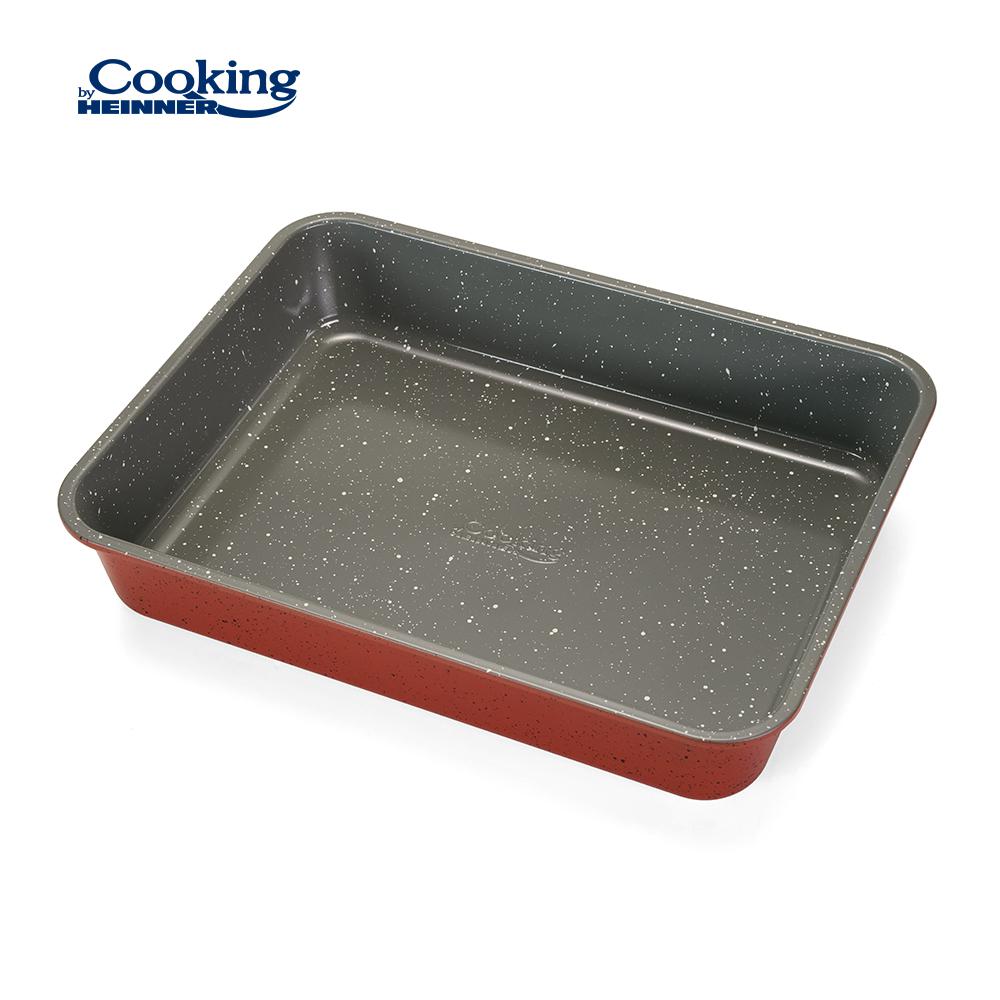 Tava Cuptor Acop Ceram, 35X26X7 CM, Anca (tava Cuptor Acoperire Ceramica)