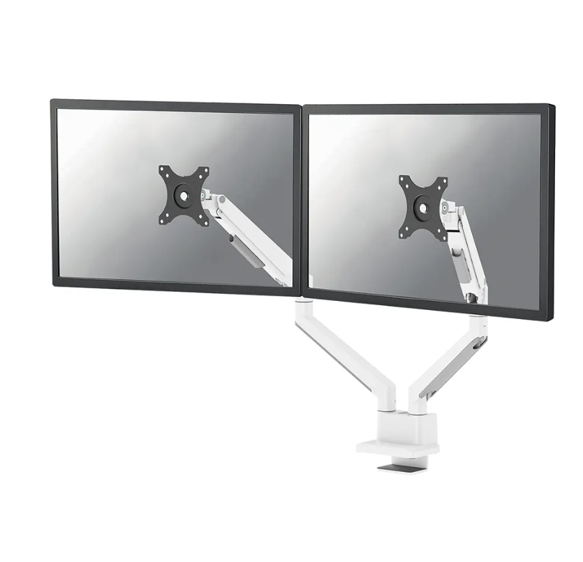 Neomounts Suport dublu mon. birou NM 17"-32" arg