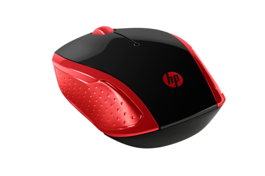 HP 200Emprs Red Wireless Mouse (Mouse Wireless HP 200)