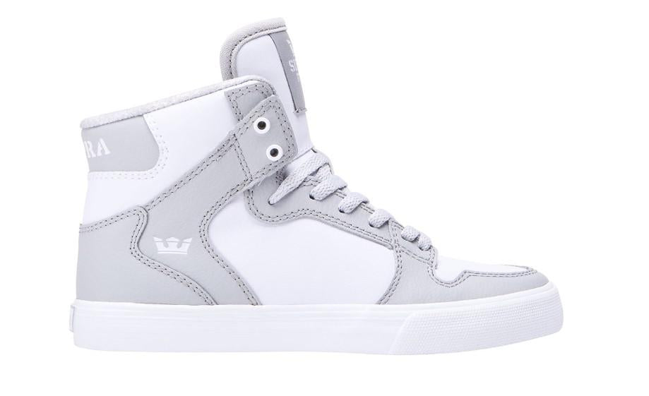 Pegas SUPRA VAIDER LIGHT GREY/WHITE, 44.5
