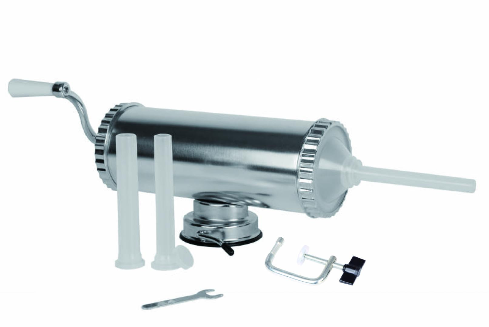 Aparat Aluminiu de Umplut Carnati 2.5 KG (aparat Format Carnati din Aluminiu+accesorii)