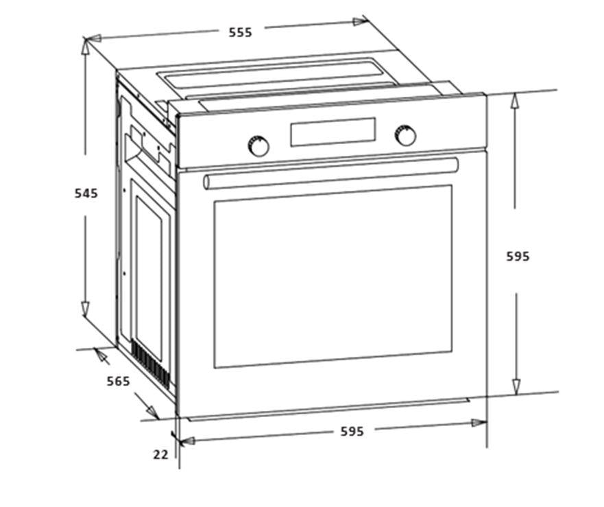 CUPTOR HEINNER HBO-S569LDTGC-GBK