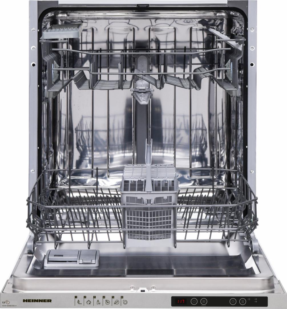 Resigilat - Masina Sp Vase Heinner HDW-BI6613IE++ (Masina de spalat vase incorporabila Heinner HDW-BI6613IE++)