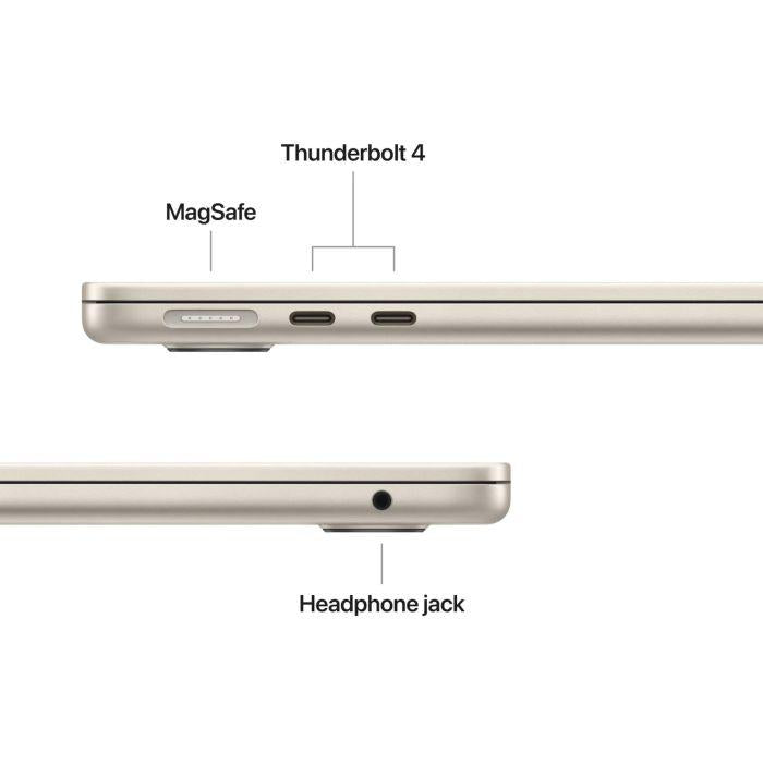 MacBook Air 13.6" Retina/Apple M5 (CPU 10-core, GPU 10-core, NeuralEngine16-core)/16GB/1TB - Starlight - INT KB (No Adapter) - 2026
