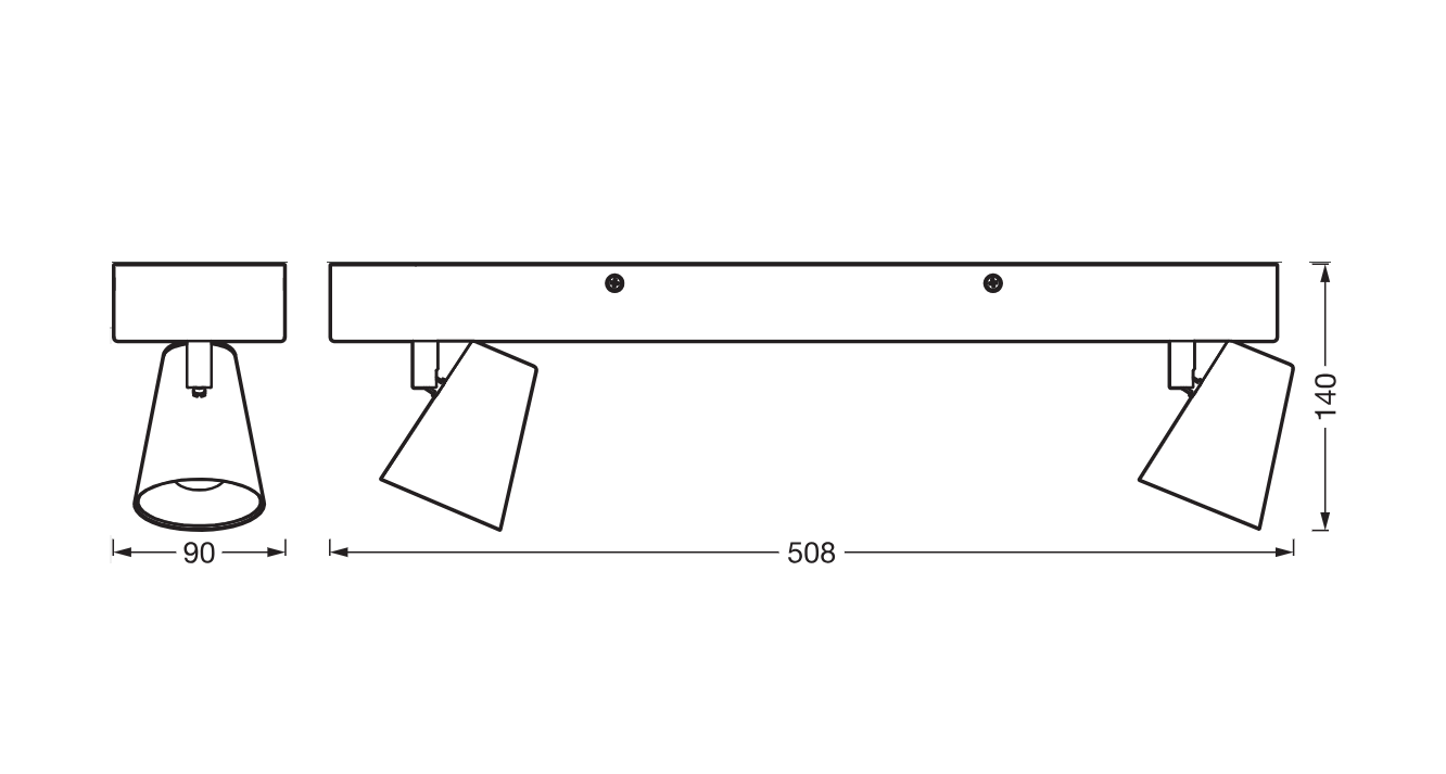 Ledvance DECOR SP NEPTUNE 508MM 20W SEL WT LEDV