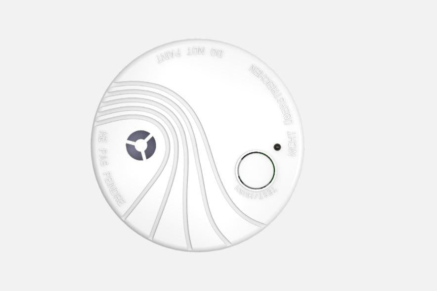 Detector de Fum Wireless Baterie (Detector de fum wireless Hikvision DS-PDSMK-S-WE)