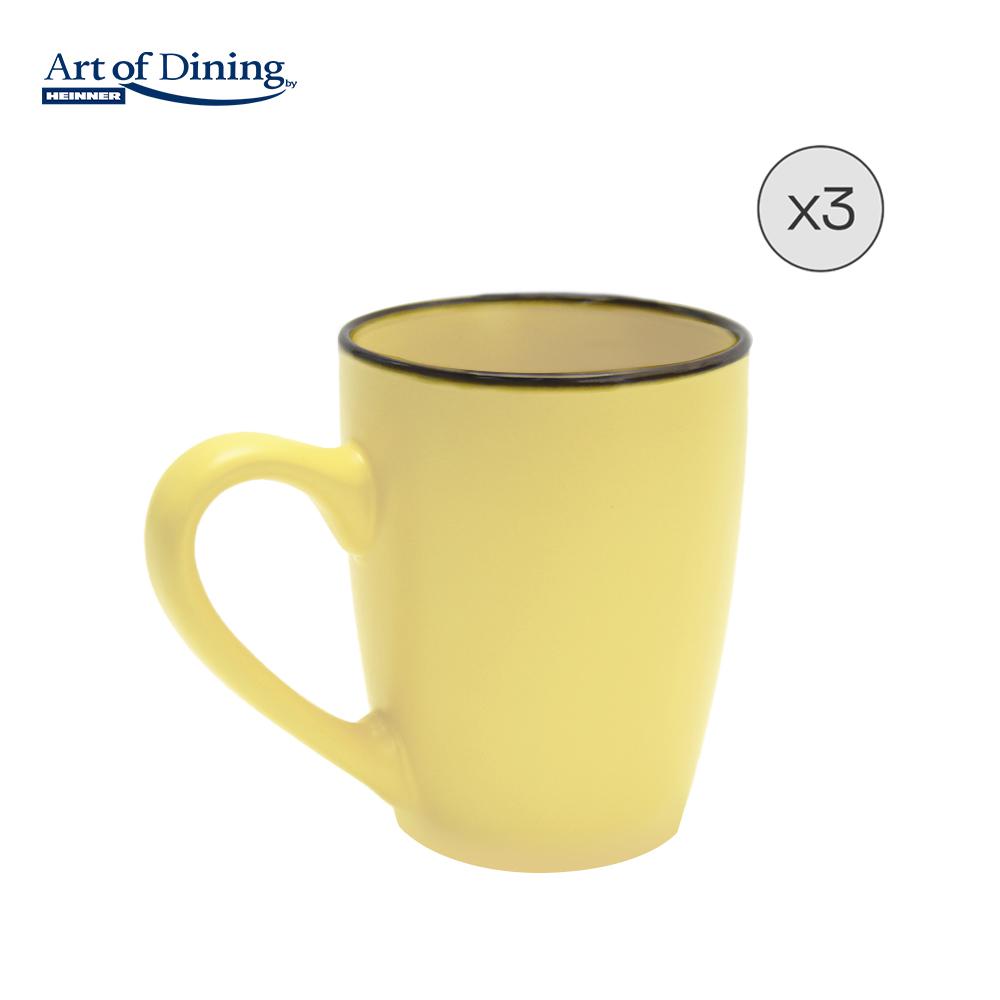Set 3 Cani Ceramica 354 Ml, Medeea (set 3 Cani Ceramica 354 Ml)