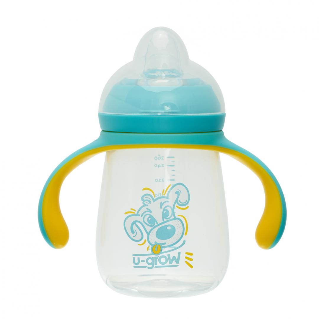 Cana PP cu cioc silicon 260 ml, U-Grow