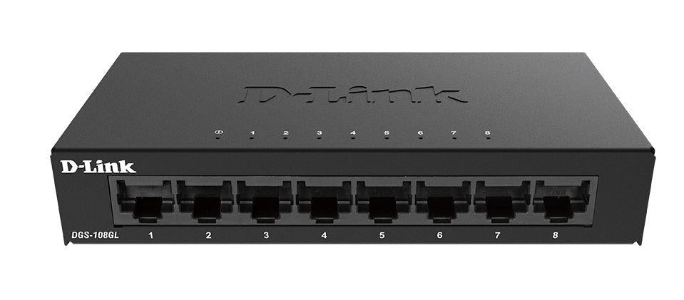 D-Link DLINK SW 8P-GB UNMNGD DESK METAL GL