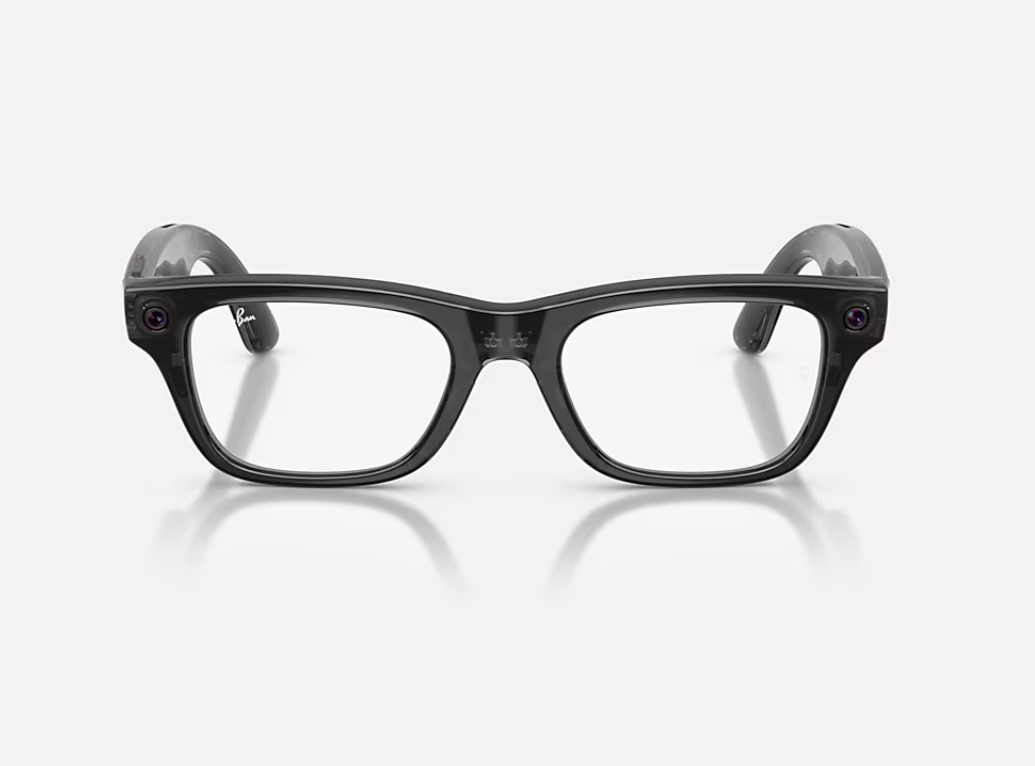 RayBan Meta Blayzer Optics St Bk/Demo G2 (Ray-Ban Meta Blayzer Optics Gen 2 AI Glasses Shiny Transparent Black/Demo)
