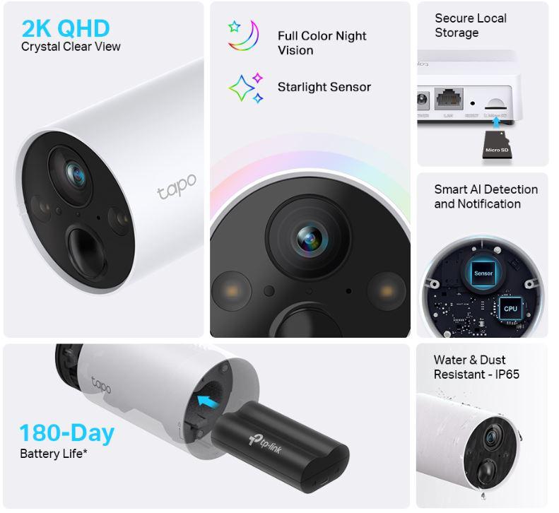 TP-Link TAPO C420S1 WIFI 1 CAM HOME SECURITY