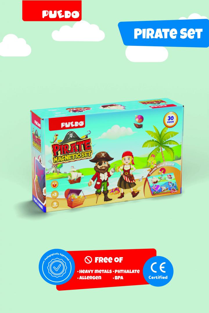 Puedo Toys JOC MAGNETIC CU PIRATI
