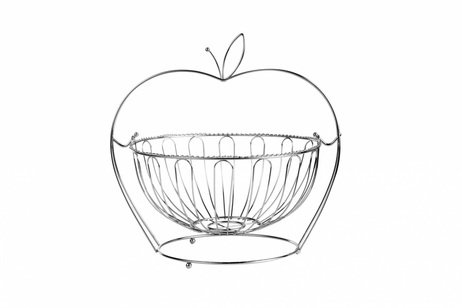 Vanora COS FRUCTE METALIC CU STAND, 30x29 CM