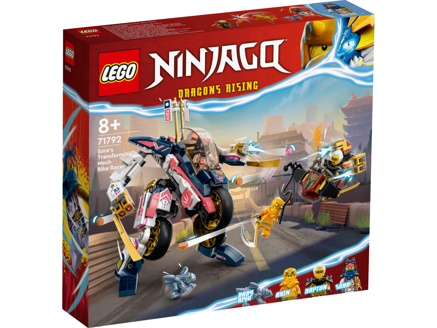 MOTOCICLETA-ROBOT A SOREI, 71792 LEGO