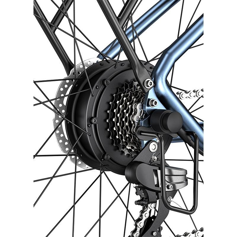 ULZOMO METRO 26 E-bike (Blue)