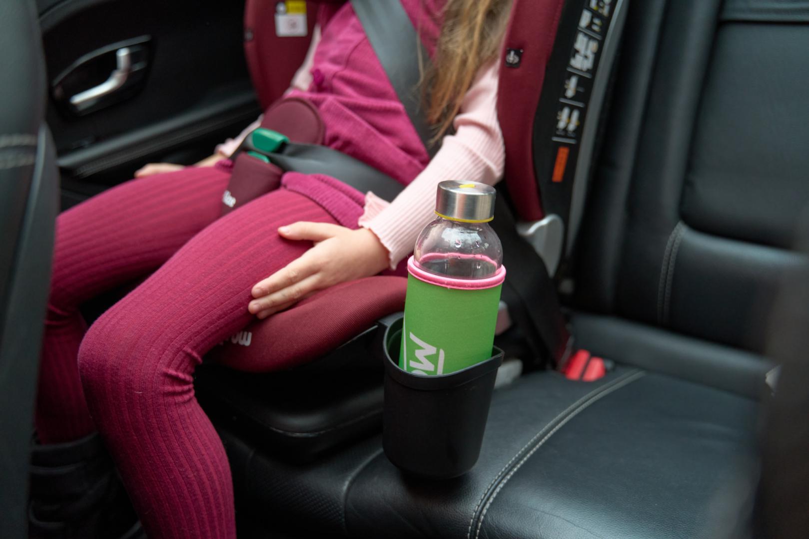 Scaun auto U-Grow,isofix,76-150 cm,rosu