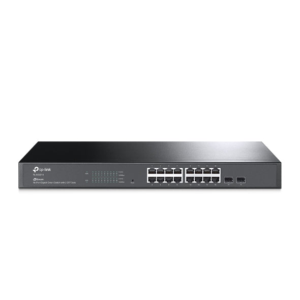 SWITCH TP-LINK " TL-SG2218 " L2+ cu management 16 porturi Gigabit + 2 sloturi SFP, carcasa metalica, rackabil "SG2218"