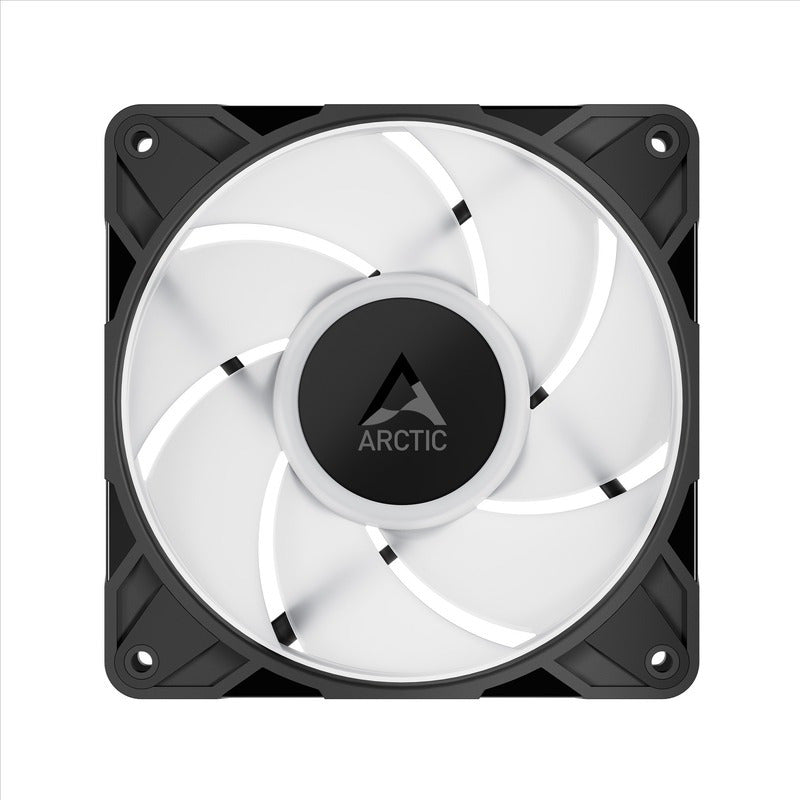 Set 3 ventilatoare Arctic "P12 Pro A-RGB - 3 Pack", 120mm, 600 - 3000 RPM, FDB, 77 cfm, 4-Pin Fan Plug + 4-Pin Socket, lungime cablu 400 mm + 80 mm Daisy-Chain, negru, "ACFAN00310A" - 4895265000126