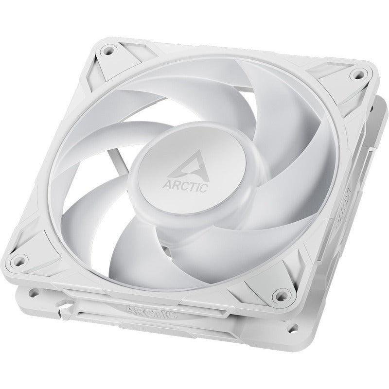 Set 3 ventilatoare Arctic "P12 Pro A-RGB (White) - 3 Pack", 120mm, 600 - 3000 RPM, FDB, 77 cfm, 4-Pin Fan Plug + 4-Pin Socket, lungime cablu 400 mm + 80 mm Daisy-Chain, alb, "ACFAN00326A" - 4895265000683