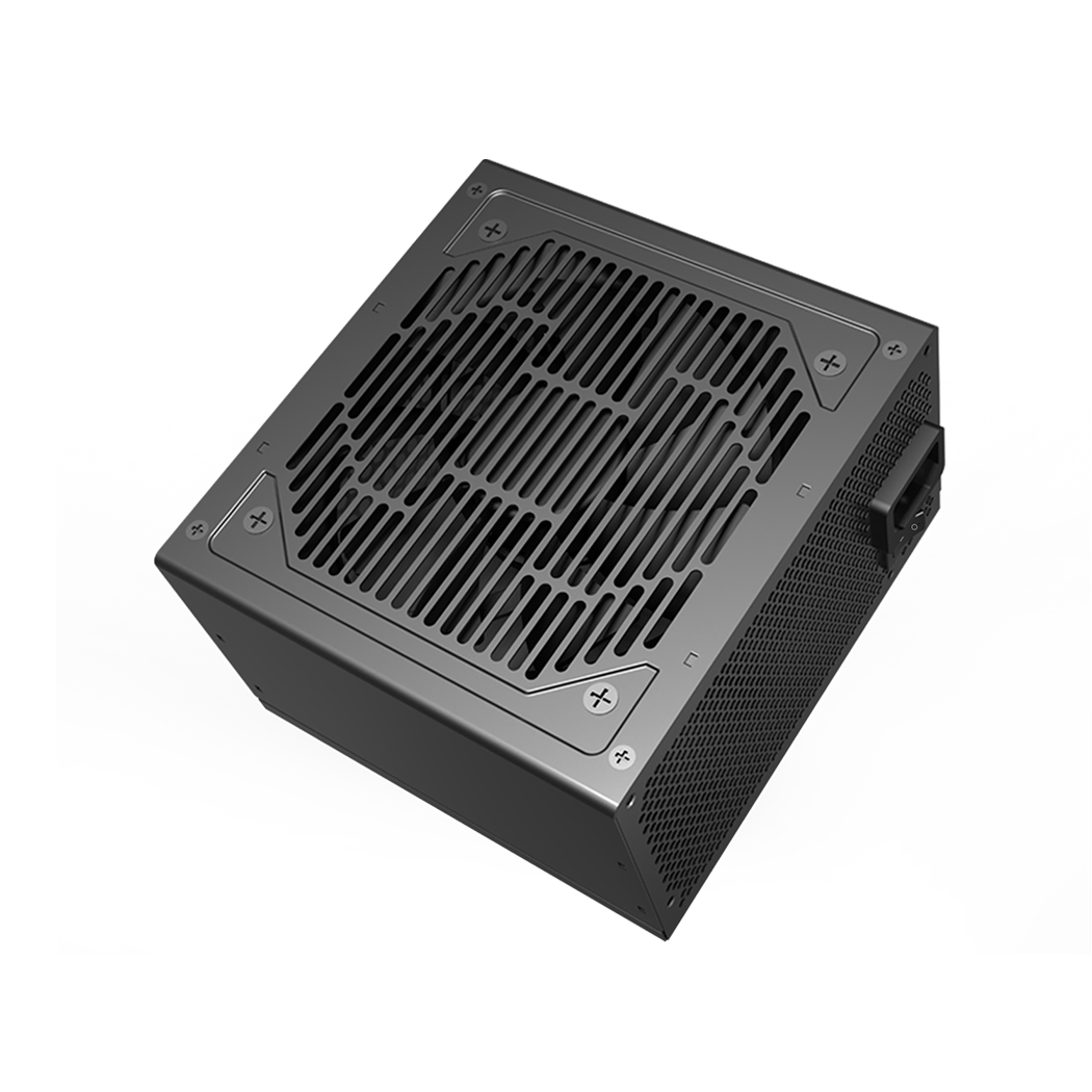 Sursa PCCooler "KF750", 750W, certificare 80 Plus White, non-modular, fan 120mm, negru, "P3-F750-W1H"