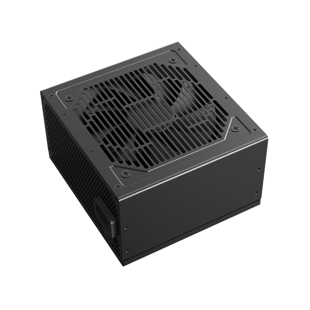 Sursa PCCooler "KF750", 750W, certificare 80 Plus White, non-modular, fan 120mm, negru, "P3-F750-W1H"