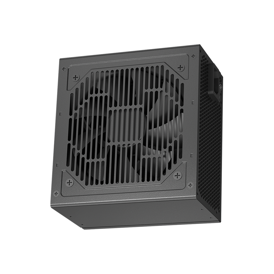 Sursa PCCooler "KF750", 750W, certificare 80 Plus White, non-modular, fan 120mm, negru, "P3-F750-W1H"