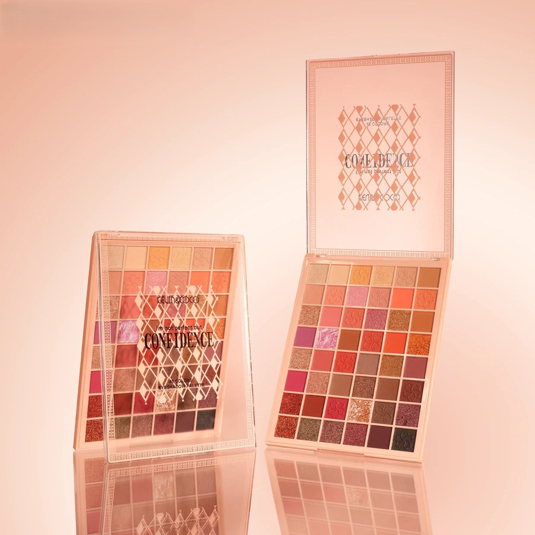 Paleta de Machiaj, Kevin&Coco, Model Confident, 15.2x20.1x1.2cm, Multicolor