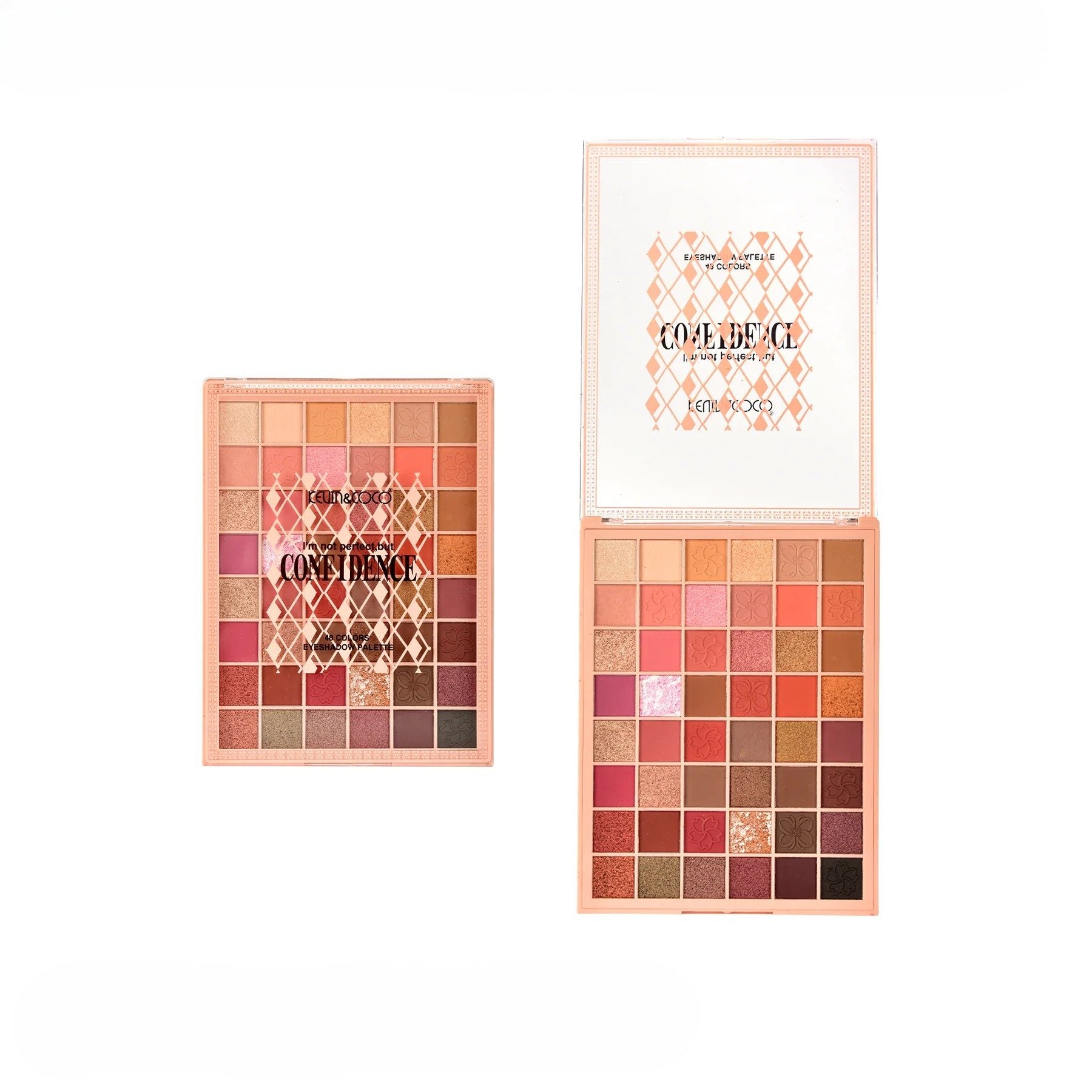 Paleta de Machiaj, Kevin&Coco, Model Confident, 15.2x20.1x1.2cm, Multicolor