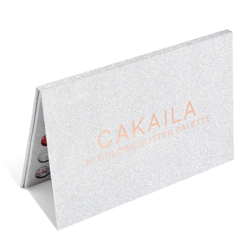 Trusa de machiaj , paleta de glitter / sclipici cu 40 de culori
