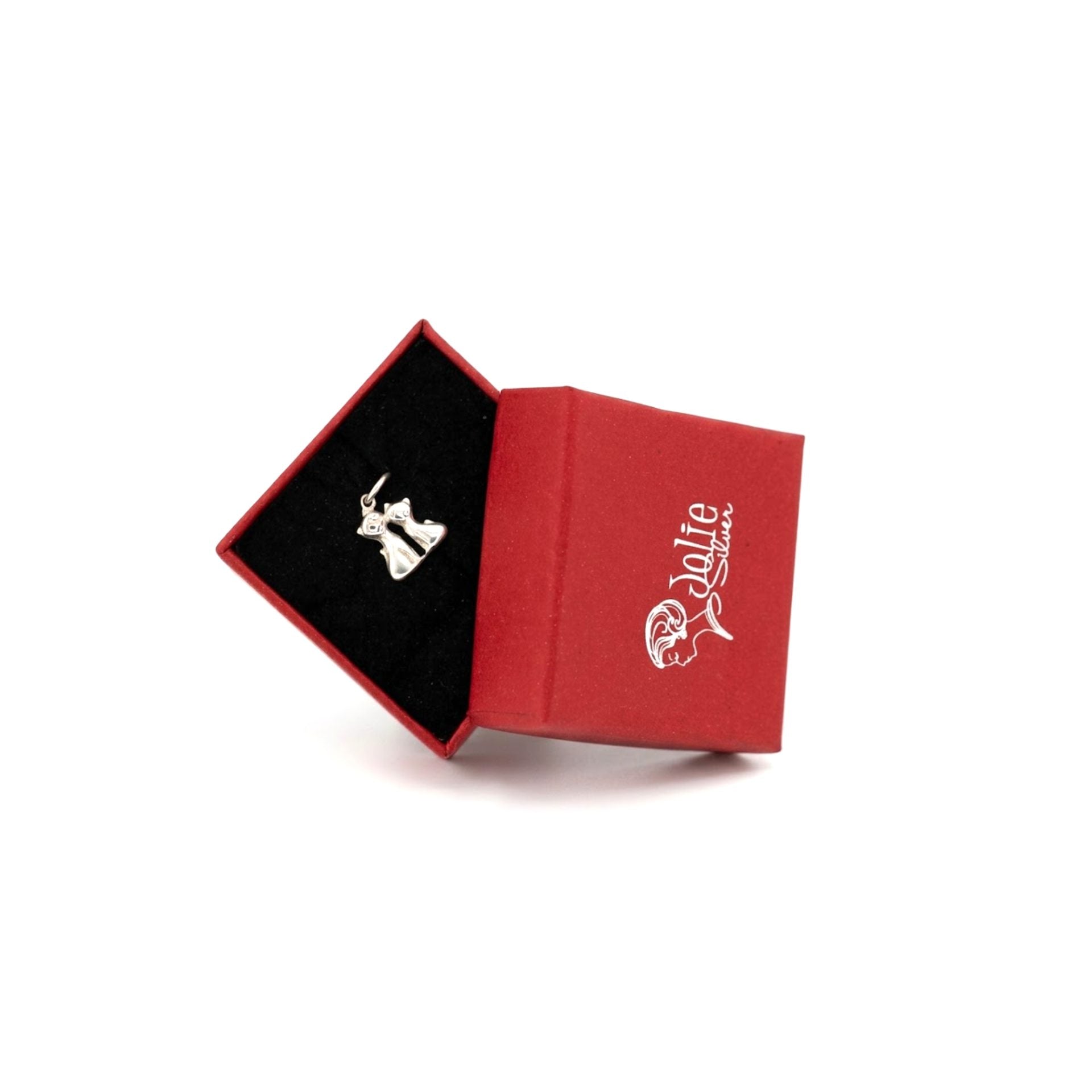 Pandantiv din Argint 925, Model Pisicute, 17 x 11 mm, 0.8 g