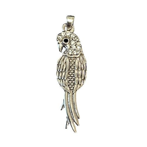 Pandantiv, Argint 925, Model Papagal, 1.4 g, 25x8 mm
